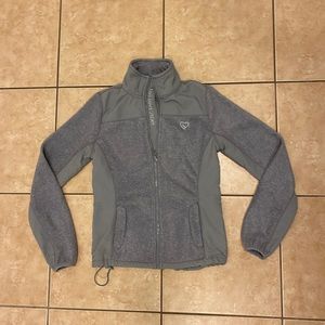 Live Love Dream Fleece Jacket Coat zip up small